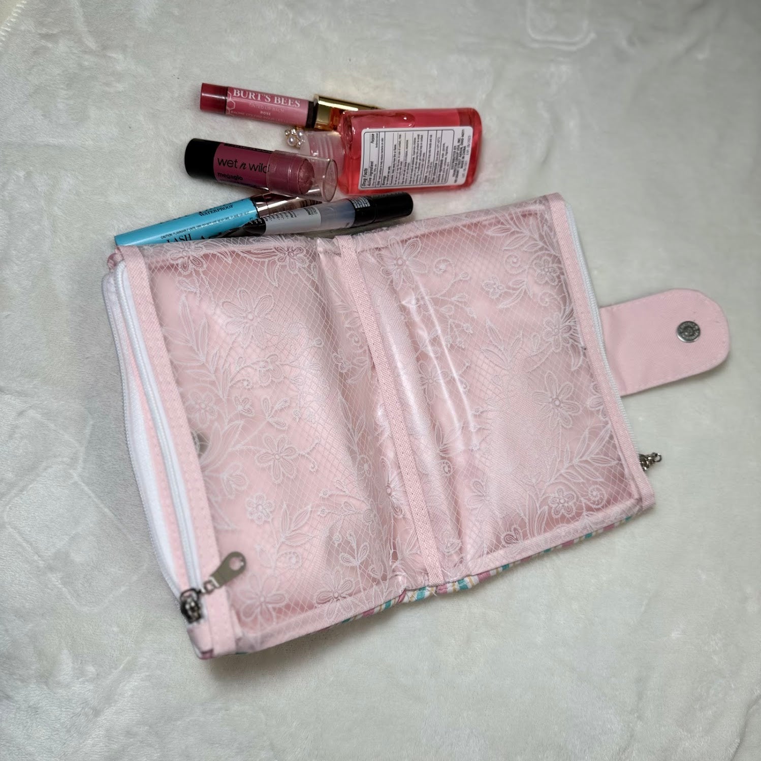 Dual Zipper - Two in One MD Makeup Zipper Pouch